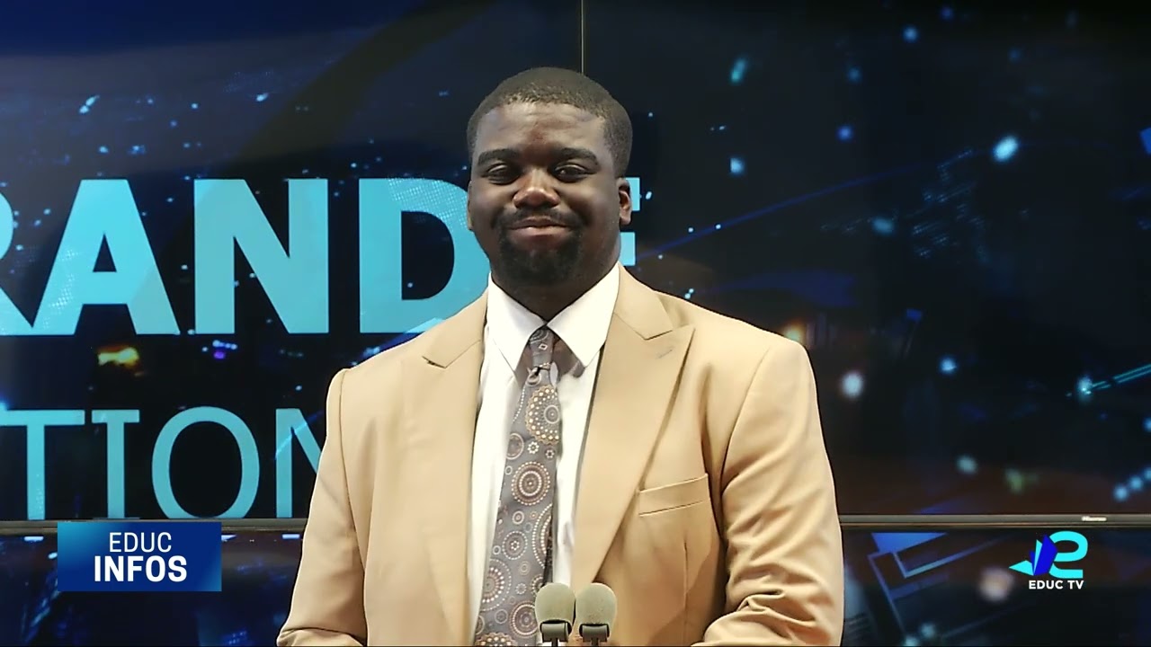 Lundi 25 Août : voici le JT de Midi d'EDUC TV